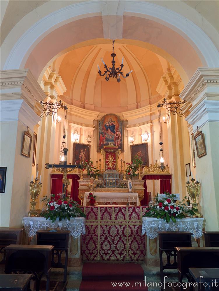 Rosazza (Biella, Italy) - Apse of the Oratory of San Defendente